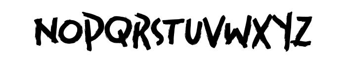 Spooktrikk Font LOWERCASE