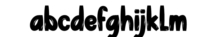 Spooky Costume Font LOWERCASE