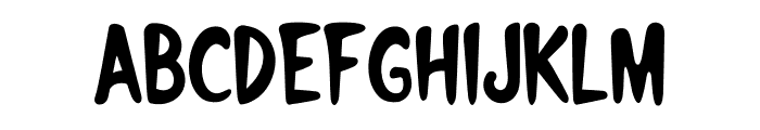 Spooky Fun Font UPPERCASE