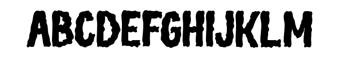 Spooky Hallowen Font UPPERCASE