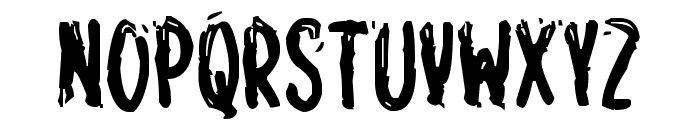 Spooky Home Font LOWERCASE