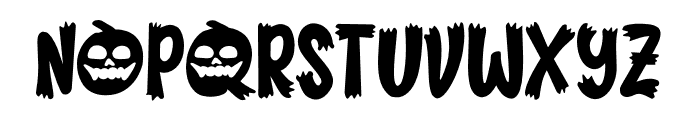 Spooky Hunter Font UPPERCASE