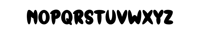 Spooky Mask Font LOWERCASE