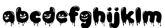 Spooky Pixels Regular Font LOWERCASE