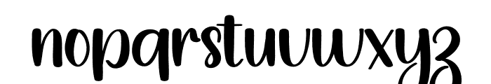 Spooky School Font LOWERCASE