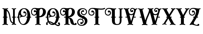 Spooky Serif Regular Font LOWERCASE