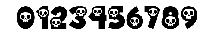 Spooky Skully Font OTHER CHARS