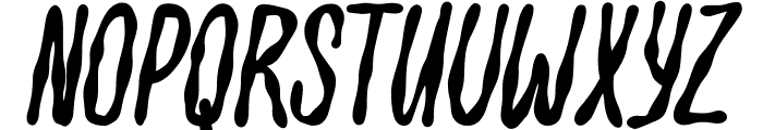 Spooky Springs Font LOWERCASE