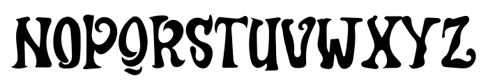Spooky Squishe Font UPPERCASE