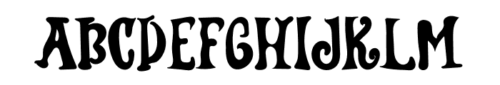 Spooky Squishe Font LOWERCASE