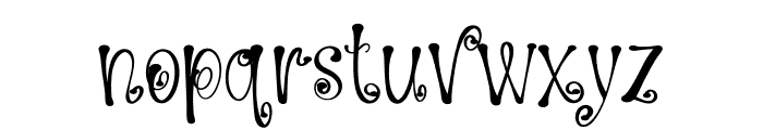 Spooky Sweety Font LOWERCASE