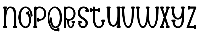 Spooky cute Regular Font LOWERCASE
