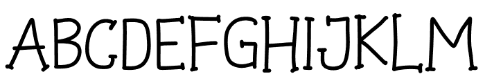 Spooky dark monogram Regular Font LOWERCASE