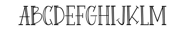 SpookyCity-Regular Font LOWERCASE