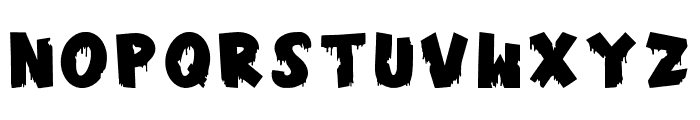 SpookyDracula-Regular Font UPPERCASE
