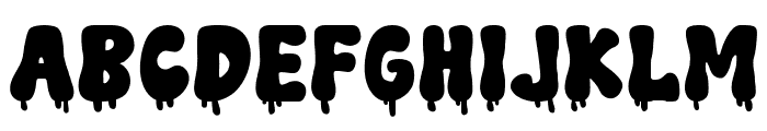 SpookySeason-Regular Font LOWERCASE