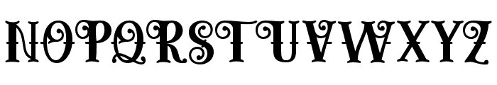 SpookySerif-Regular Font LOWERCASE