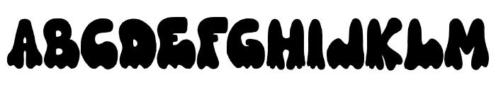 SpookyTreat-Normal Font LOWERCASE