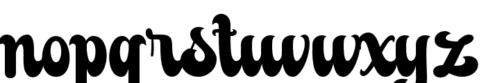 SpookyVintage-Regular Font LOWERCASE