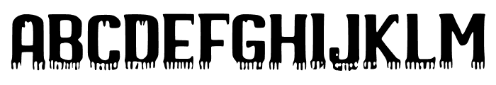 Spooky_Season Font UPPERCASE