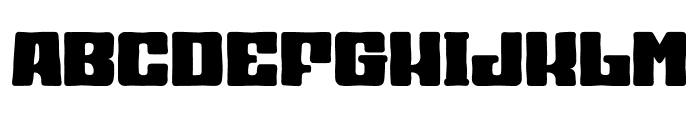 SporingRickmenBrush Font LOWERCASE