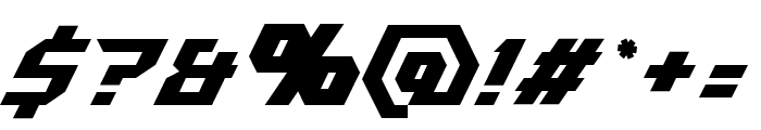 Sportesia-Regular Font OTHER CHARS