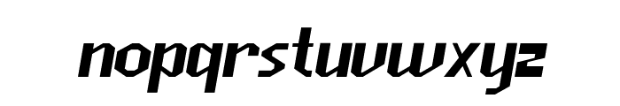 Sportland-Italic Font LOWERCASE