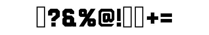 Sports Jersey Style Regular Font OTHER CHARS