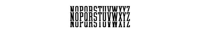 Sports Triple Font UPPERCASE