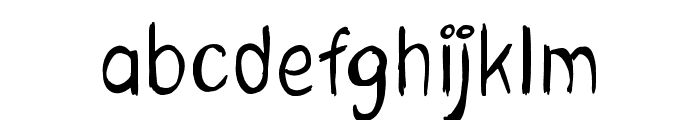 SportsFanThin Font LOWERCASE