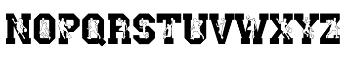 Sporty Basketball Font LOWERCASE