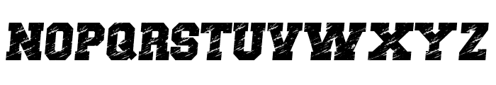 Sporty Grunge Font LOWERCASE