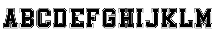 Sporty Jersey Font LOWERCASE