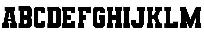 Sporty  Regular Font UPPERCASE