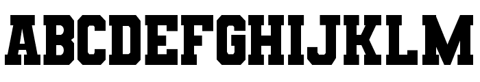 Sporty  Regular Font LOWERCASE