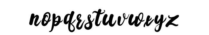Sporty Font LOWERCASE