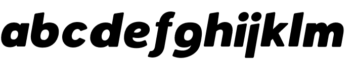 Spotlight Regular Italic Font LOWERCASE