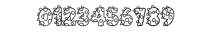 Spotty Dinosaur By Sque Regular Font OTHER CHARS