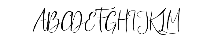 Sprightful Typeface Regular Font UPPERCASE