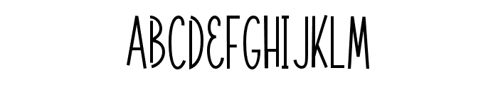 Sprightly FD Font UPPERCASE