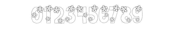 Spring Cute Font OTHER CHARS