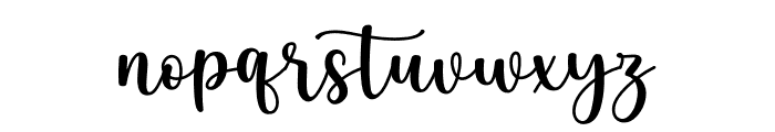 Spring Girl Font LOWERCASE