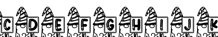 Spring Gnome Monogram Font UPPERCASE