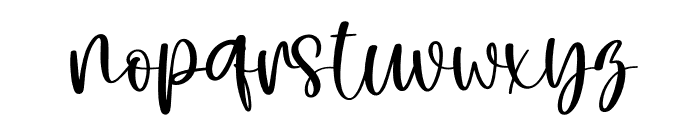 Spring Has Arrived Font LOWERCASE