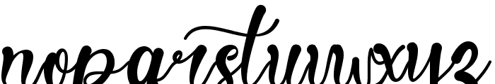 Spring Heart Font LOWERCASE