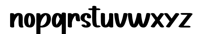 Spring Jump Font LOWERCASE