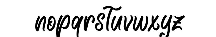 Spring Mind Italic Font LOWERCASE