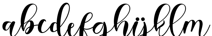 Spring Style Font LOWERCASE