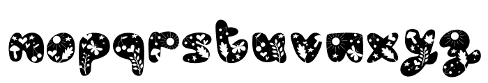 Spring Summer Font LOWERCASE