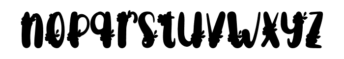 Spring2 Font LOWERCASE